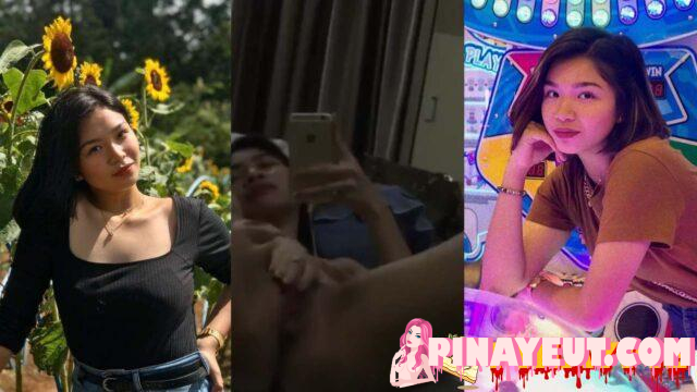 Nilaro ni Jeniper ang kanyang sunflower